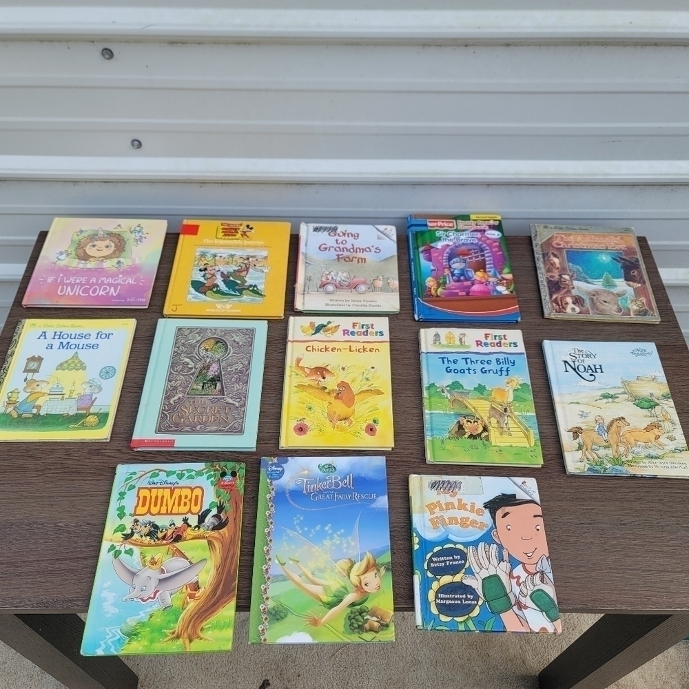 Lot of 13 Books Children's Kids Toddler Preschool Daycare Hardcover Reading